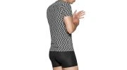 T-SHIRT MOTIF NOIR ET BLANC 1300K68 - IMPETUS