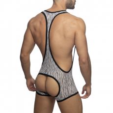 BODY TIGER PUSH UP PRINT BOTTOMLESS GRIS AD977 - ADDICTED