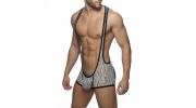 BODY TIGER PRINT BOTTOMLESS GRIS AD977 - ADDICTED