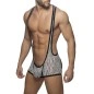 BODY TIGER PUSH UP PRINT BOTTOMLESS GRIS AD977 - ADDICTED