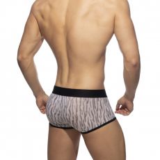 BOXER TIGER PRINT PUSH UP GRIS AD973 - ADDICTED