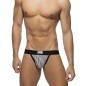 JOCK STRAP TIGER PUSH UP PRINT GRIS AD975 - ADDICTED
