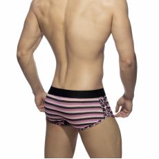 BOXER LEO STRIPE ROSE AD979 - ADDICTED