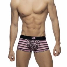 BOXER LEO STRIPE ROSE AD979 - ADDICTED