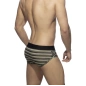 SLIP LEO STRIPE KAKI AD978 - ADDICTED