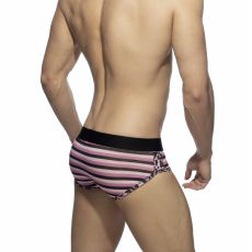 SLIP LEO STRIPE ROSE AD978 - ADDICTED