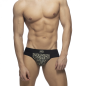 JOCK STRAP LEO STRIPE KAKI AD980 - ADDICTED