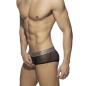 BOXER SNAKE TULLE TRANSPARENT NOIR AD1016 - ADDICTED