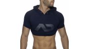 HOODY CROP TOP MARINE AD1000 - ADDICTED