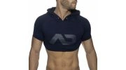 HOODY CROP TOP MARINE AD1000 - ADDICTED