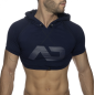 HOODY CROP TOP MARINE AD1000 - ADDICTED