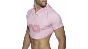 HOODY CROP TOP ROSE AD1000 - ADDICTED