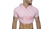 HOODY CROP TOP ROSE AD1000 - ADDICTED