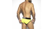 SLIP SPORTIVE JAUNE FLUO UN493 - ES COLLECTION