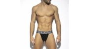 STRING PUSH UP ZEBRA TULLE NOIR UN541- ES COLLECTION