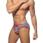 SLIP DE BAIN SAILOR MARINIERE ROUGE ADS286 - ADDICTED SLIP DE BAIN SAILOR MARINIERE ROUGE ADS286 - ADDICTED