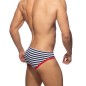 SLIP DE BAIN SAILOR MARINIERE ROUGE ADS286 - ADDICTED SLIP DE BAIN SAILOR MARINIERE ROUGE ADS286 - ADDICTED