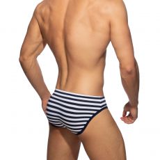 SLIP DE BAIN SAILOR MARINIERE MARINE ADS286 - ADDICTED