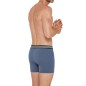PACK DE DEUX BOXERS JAUNE ET BLEU EN COTON STRETCH 1247K49P2 - IMPETUS