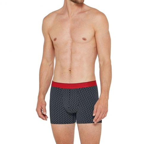 BOXER IMPRIME ATIU NOIR - IMPETUS