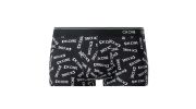 BOXER NOIR LOGOTE CK ONE EN BLANC - CALVIN KLEIN