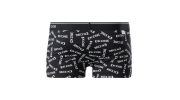 BOXER NOIR LOGOTE CK ONE EN BLANC - CALVIN KLEIN