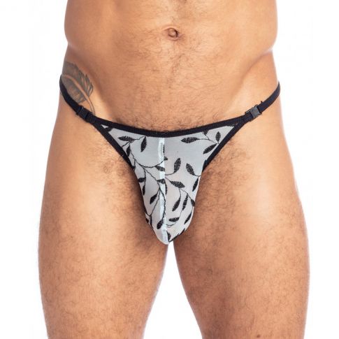 STRING CLIPS EN TULLE OLIVIER HIPSTER BLEU PASTEL - L'HOMME INVISIBLE STRING CLIPS EN TULLE OLIVIER HIPSTER BLEU PASTEL - L'HOMME INVISIBLE