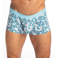 BOXER MEDITERRANEENNE BLEU - L'HOMME INVISIBLE