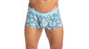 BOXER MEDETERRANEENNE BLEU - L'HOMME INVISIBLE