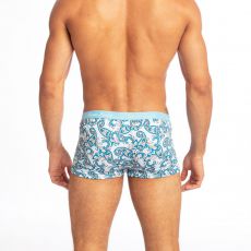 BOXER MEDETERRANEENNE BLEU - L'HOMME INVISIBLE