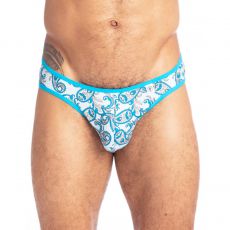 MICRO SLIP MEDETERRANEENNE BLEU - L'HOMME INVISIBLE