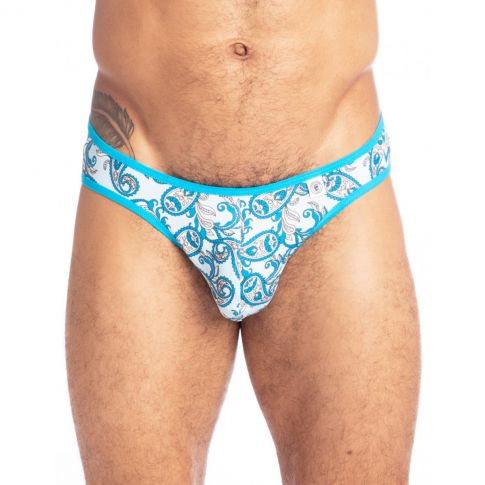 MICRO SLIP MEDITERRANEENNE BLEU - L'HOMME INVISIBLE