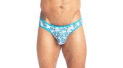 MICRO SLIP MEDETERRANEENNE BLEU - L'HOMME INVISIBLE