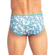 MICRO SLIP MEDETERRANEENNE BLEU - L'HOMME INVISIBLE