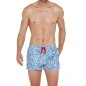 SHORT DE BAIN BLEU A MOTIF - IMPETUS