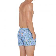 SHORT DE BAIN BLEU A MOTIF - IMPETUS