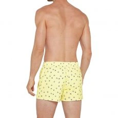 SHORT DE BAIN JAUNE IMPRIME - IMPETUS