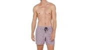 SHORT DE BAIN ROSE A IMPRIME - IMPETUS