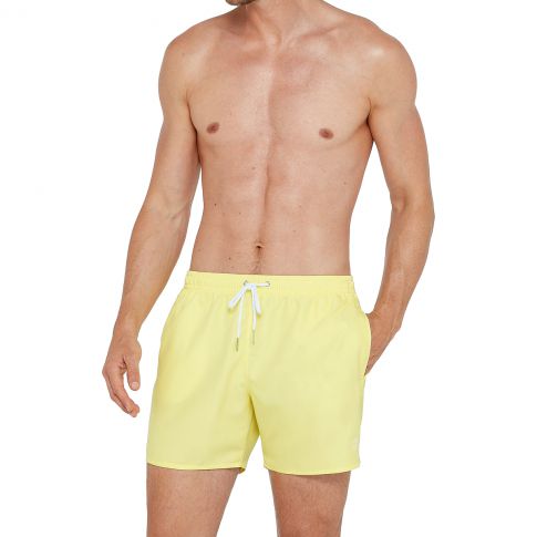 SHORT DE BAIN UNI JAUNE - IMPETUS
