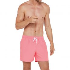 SHORT DE BAIN UNI ROSE - IMPETUS