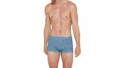 BOXER DE BAIN BLEU A MOTIF - IMPETUS