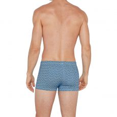 BOXER DE BAIN BLEU A MOTIF - IMPETUS