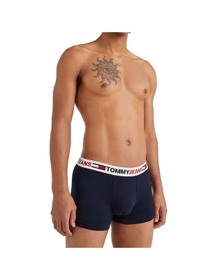 BOXER MARINE A CEINTURE LOGOTEE  - TOMMY HILFIGER