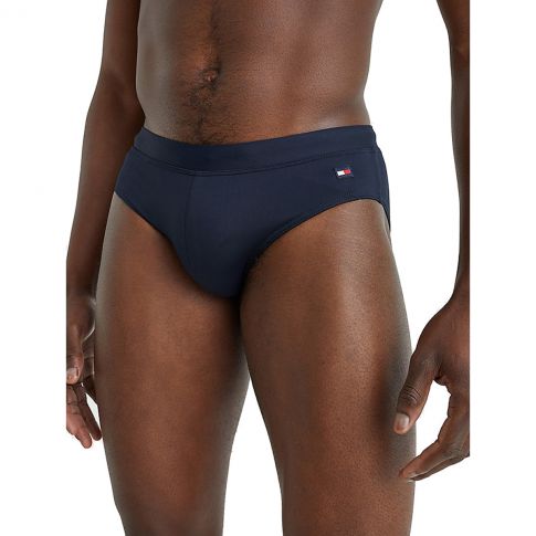 SLIP DE BAIN UNI MARINE M02102 - TOMMY HILFIGER