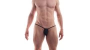 MINI SOCK STRING NOIR BEUN BASIC - 320B3 - WOJOER