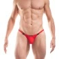 STRING A CLIPS ROUGE BEUN STRIPP - 321B55 - WOJOER