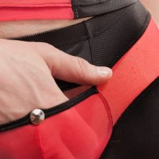 STRING NOIR ET ROUGE POISON - 377T258 - WOJOER