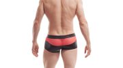 BOXER ROUGE ET NOIR BRILLANT POISON - 377T257 - WOJOER