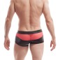 BOXER ROUGE ET NOIR BRILLANT POISON - 377T257 - WOJOER