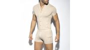 BODY SUIT SLEEVES BEIGE SP256 - ES COLLECTION